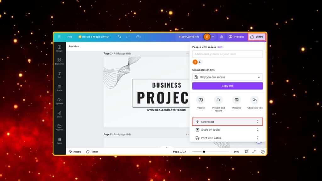 How to Transfer Canva Template To Google Slides